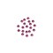 Swarovski® Crystals 2058 Xilion Rose Flat Back, Foiled, SS7 (2.1-2.3mm) Rose - 144pcs